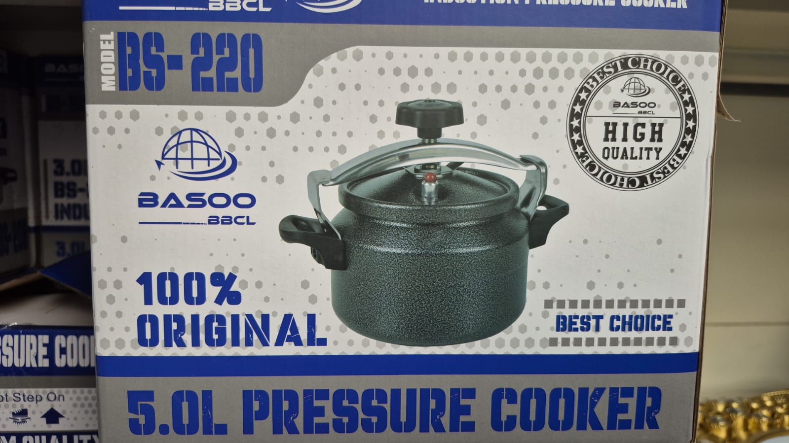 aluminum Pressure Cooker 15 Liter
