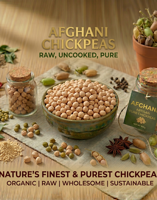 Afghani chickpeas (big size)