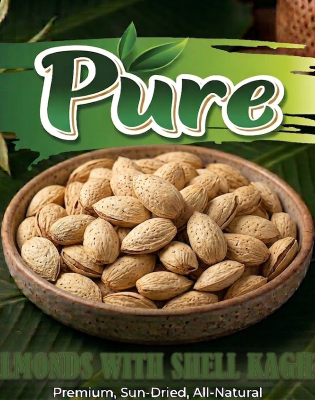 Almonds with Shell Kaghzi - Afghani