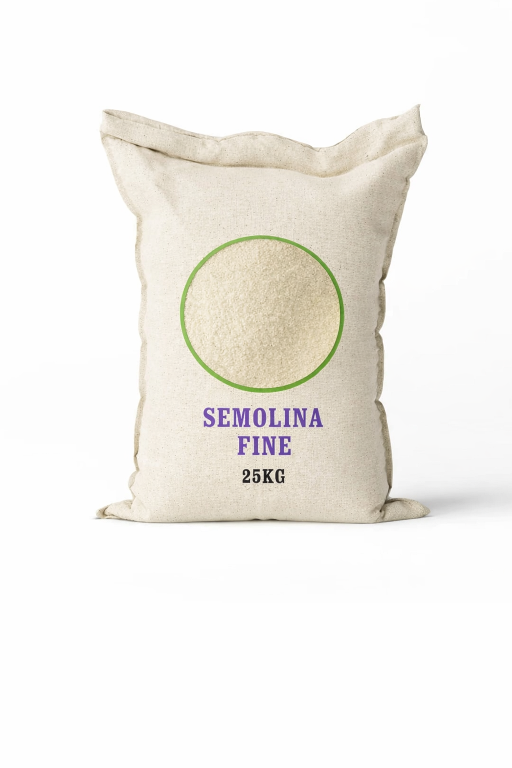 Semolina Fine – Premium Grade (25 Kg)
