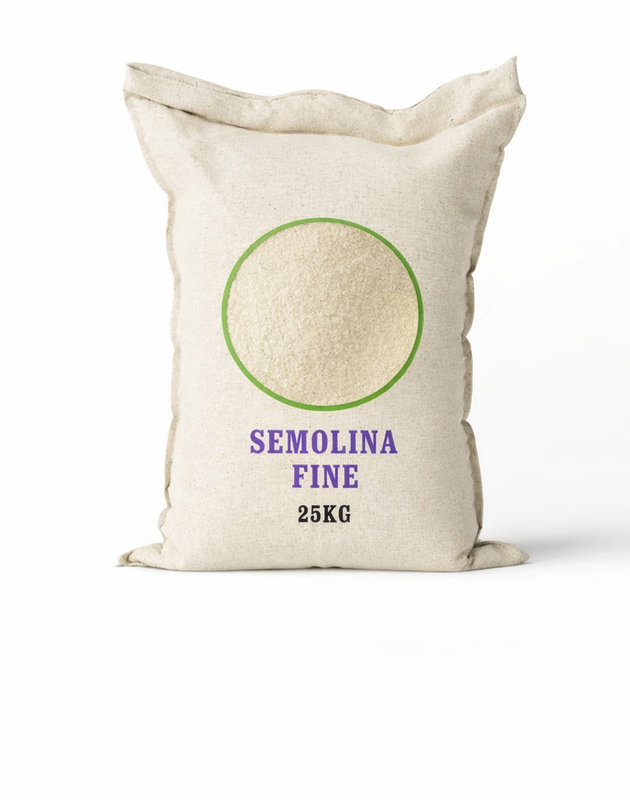 Semolina Fine – Premium Grade (25 Kg)