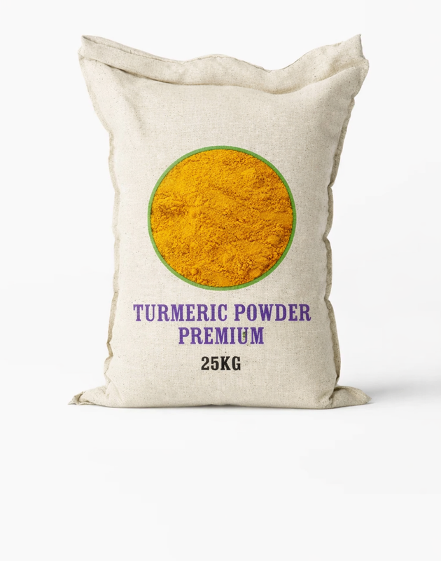 Turmeric Powder Premium – 25 Kg