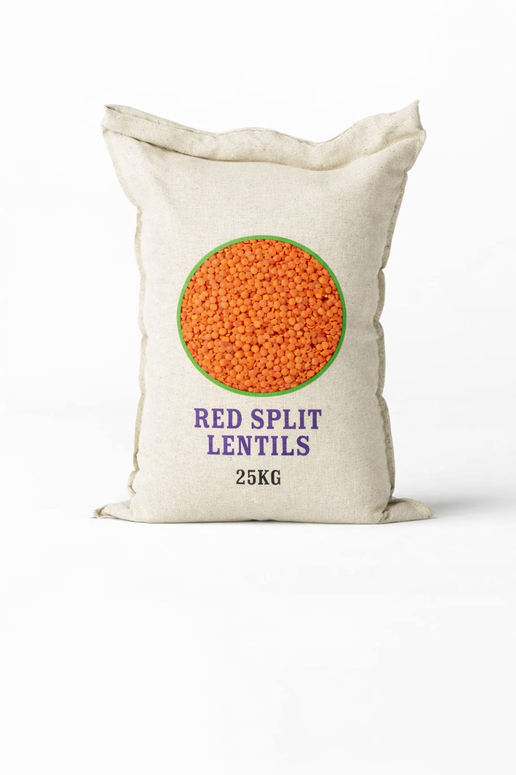 Red Split Lentils – Premium Grade (25 Kg)