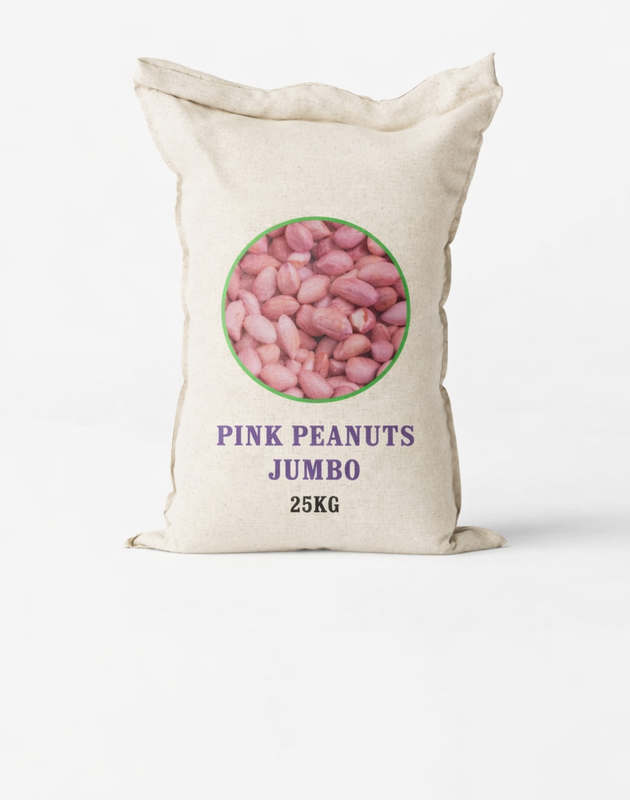 Pink Peanuts – Jumbo Grade (25Kg)
