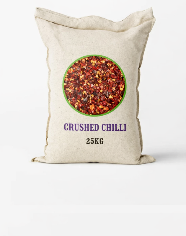 Crushed Chilli – Premium Grade (25 Kg)