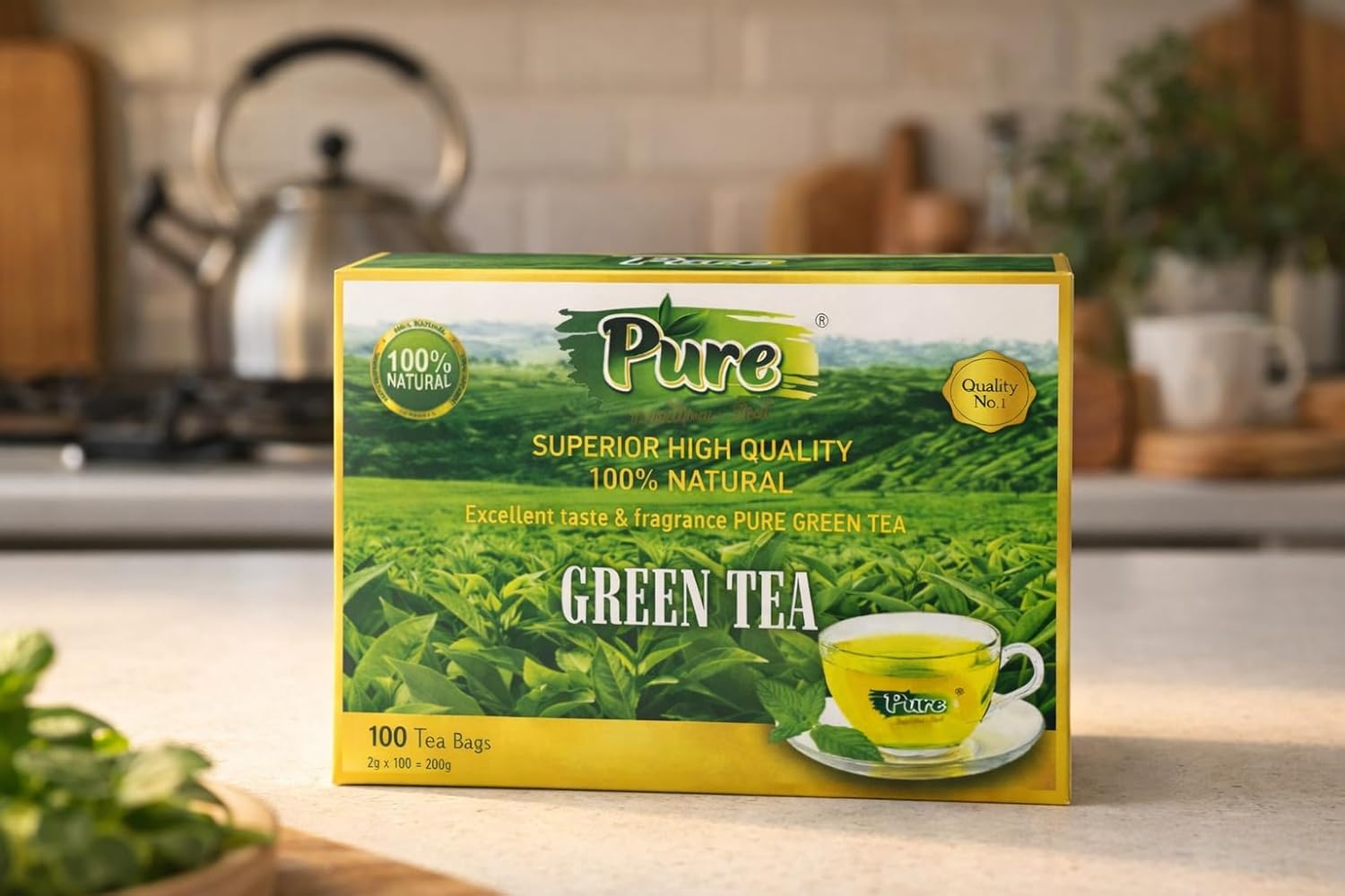Green Tea 100 Tea Bags