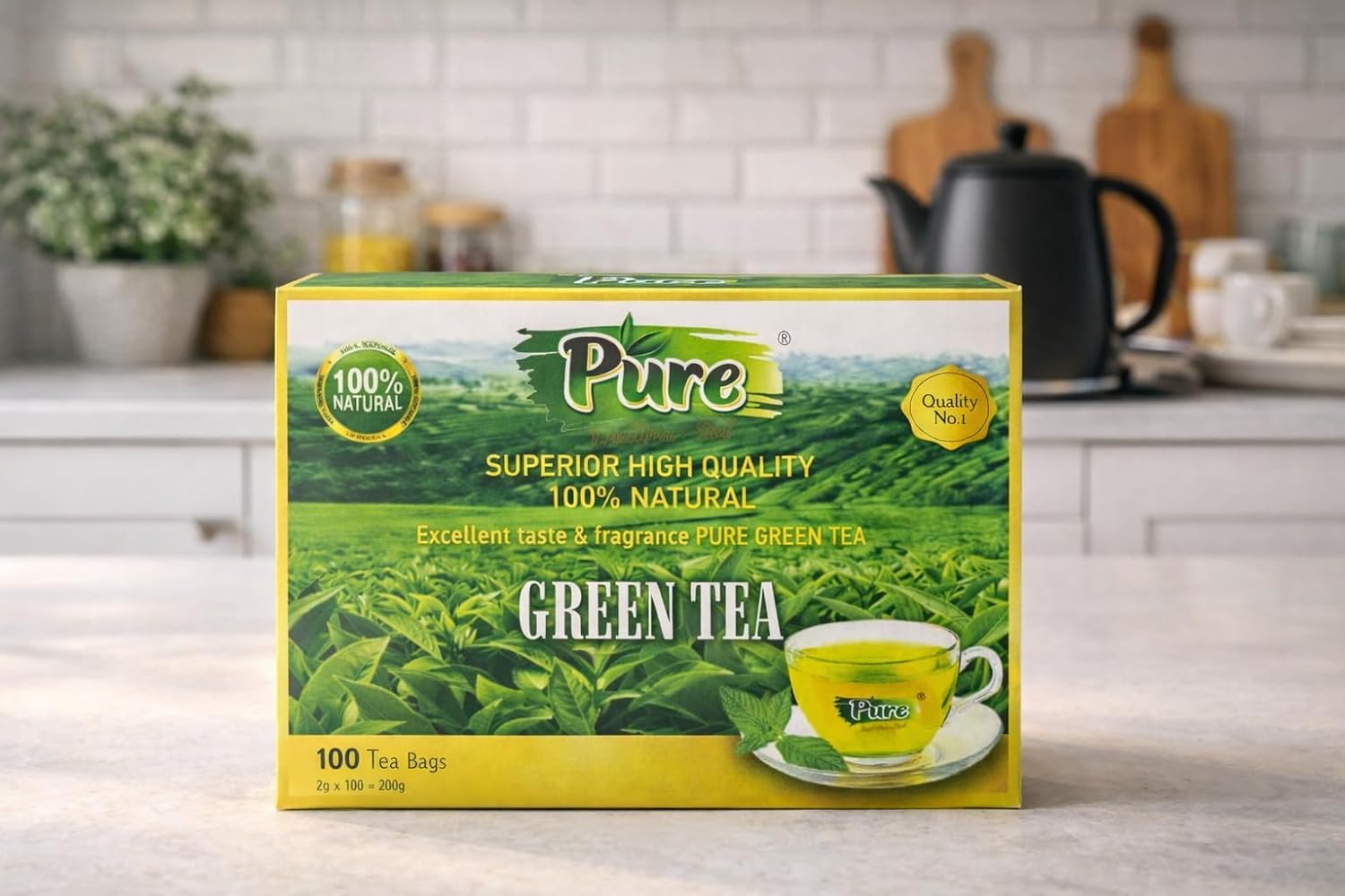 Green Tea 100 Tea Bags