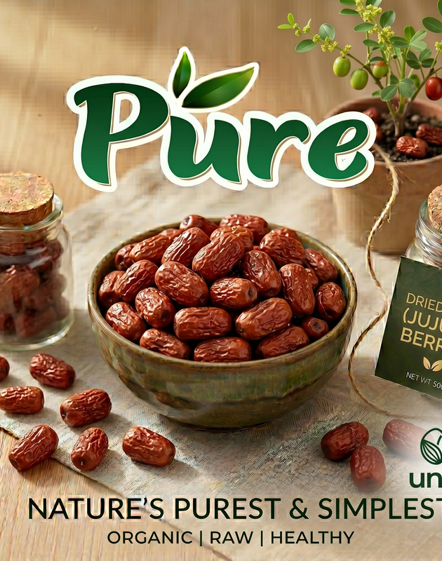 JUJUBE BERRIES - Dried Unab