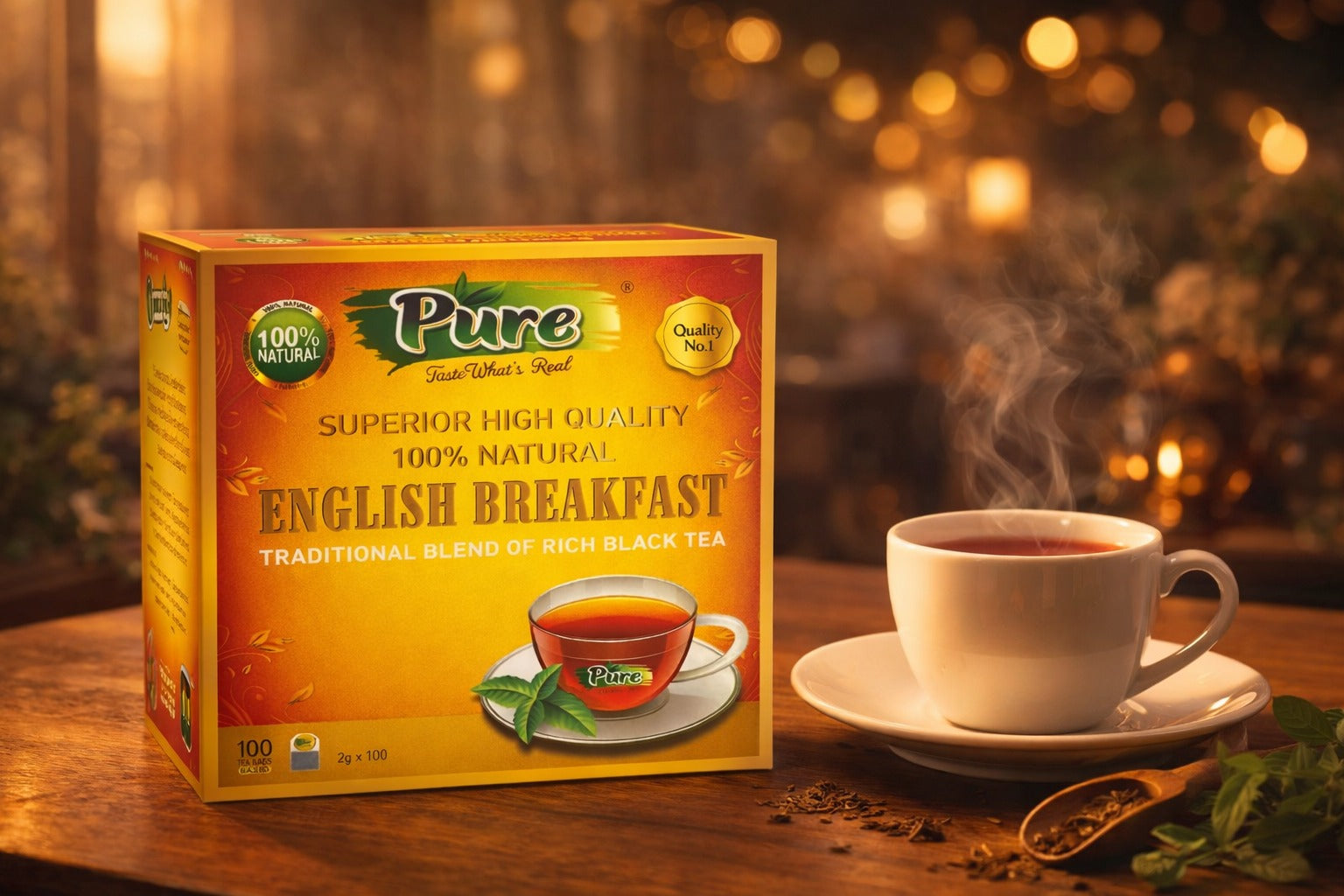 English Breakfast 100 Tea Bags