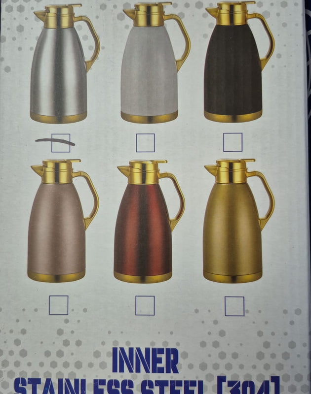 BBCL Stainless Steel Vacuum Flask 2L – 304 Inner Steel – Multiple Colours