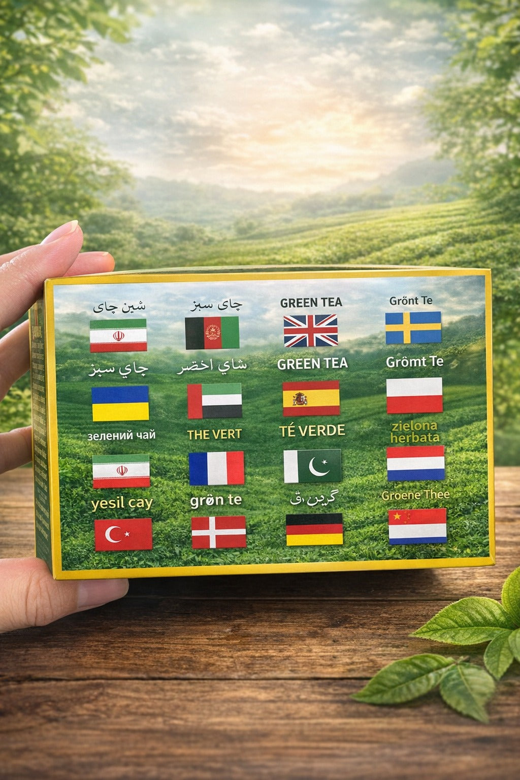 Green Tea With Cardamom 100 Tea Bags