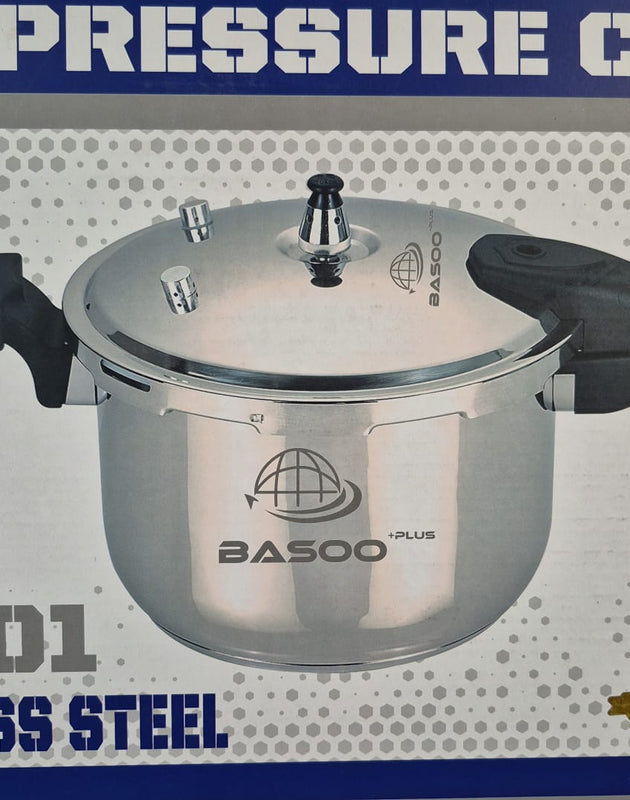 Stainless Steel Pressure Cooker 9L