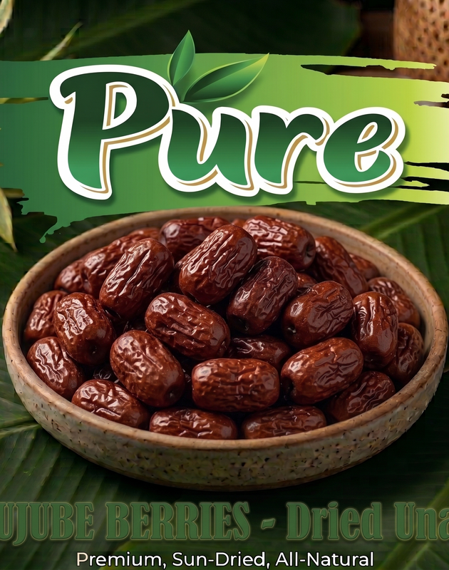 JUJUBE BERRIES - Dried Unab