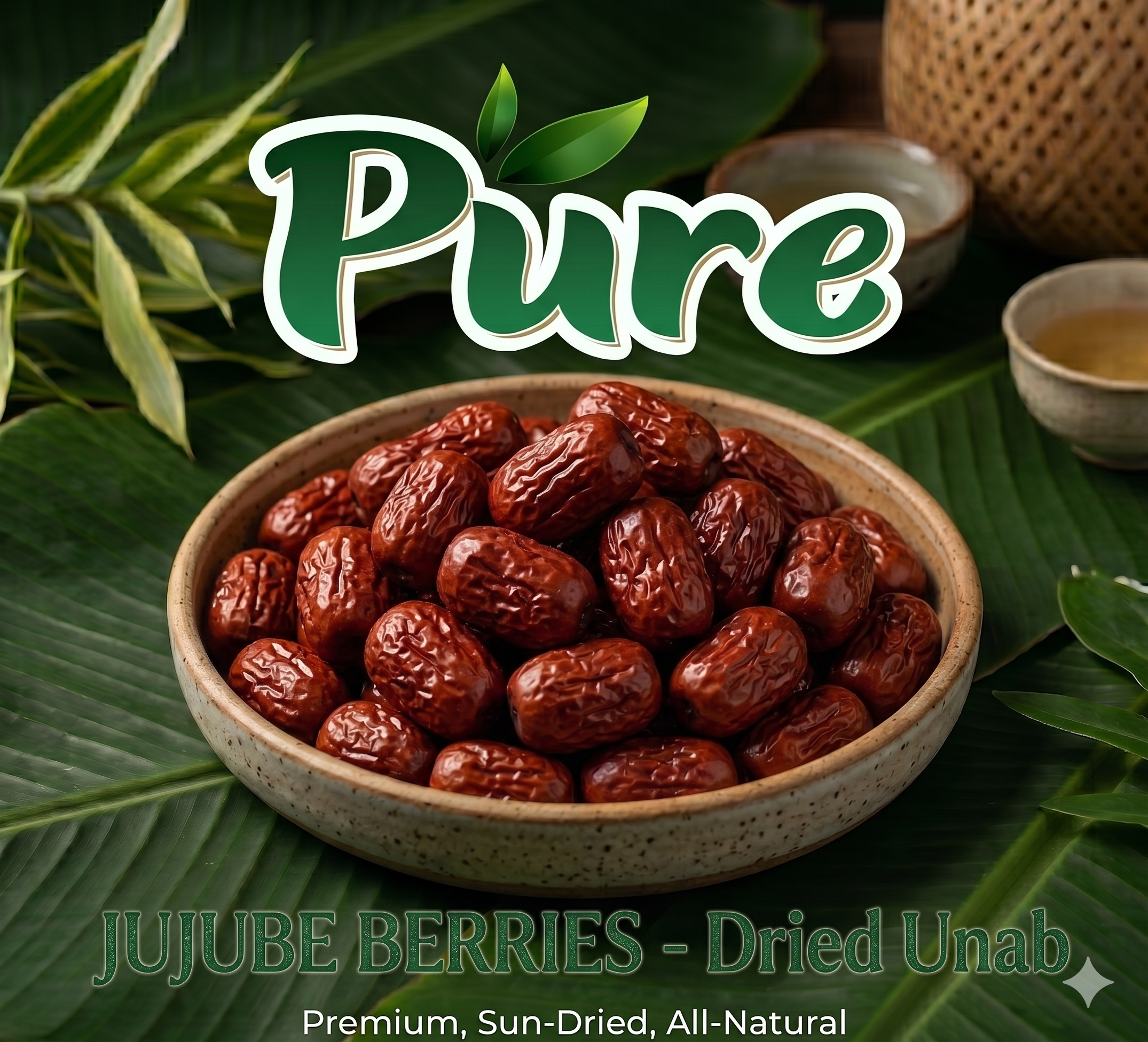 JUJUBE BERRIES - Dried Unab
